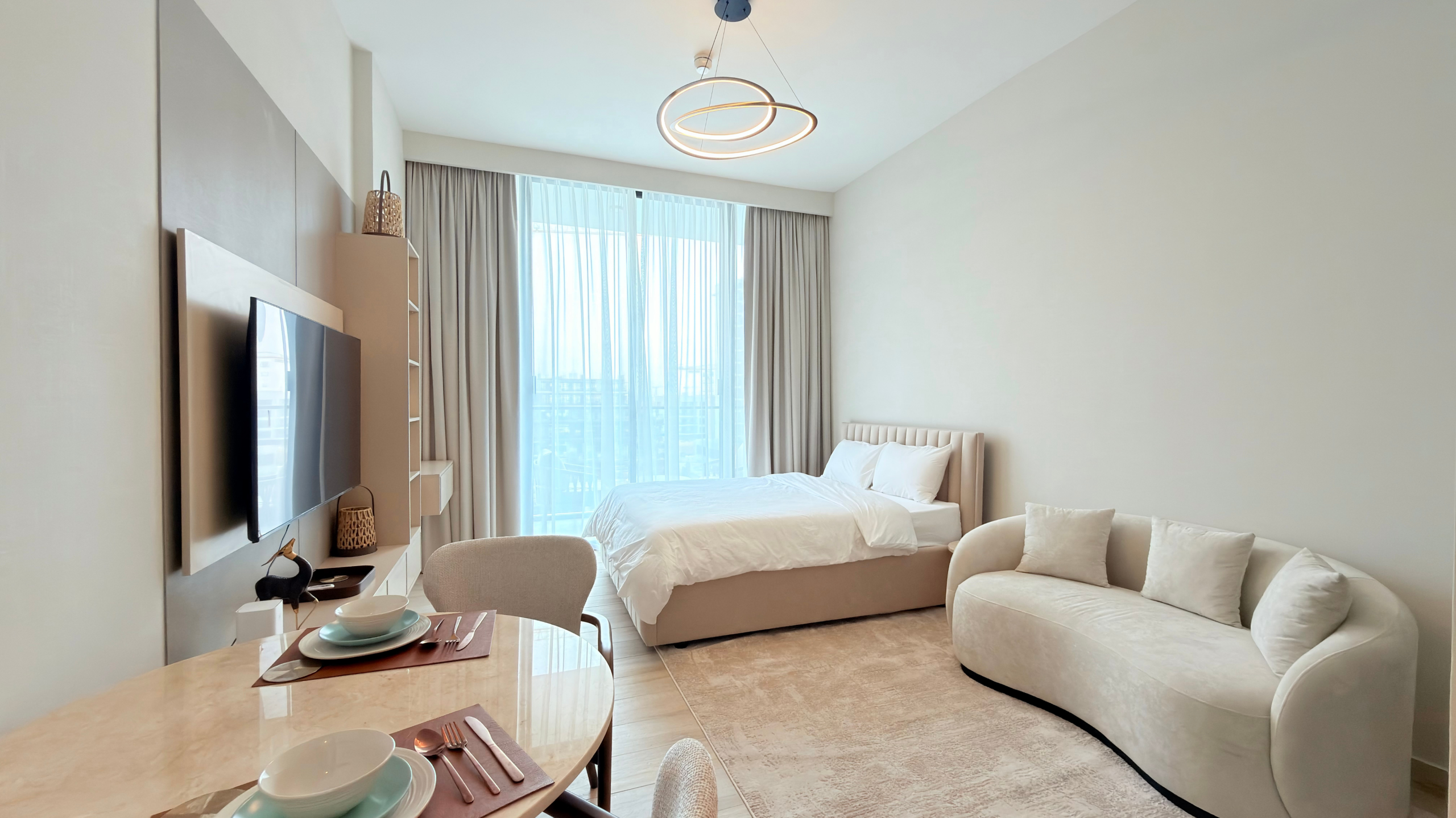 holiday home vs hotel Dubai 2026 comparison — Pera Holiday Homes furnished apartment